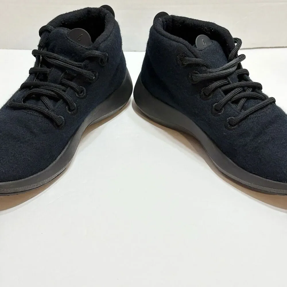 Allbirds Womens Wool Runner-up Mizzles Sneakers US 8 Savannah Night High Top